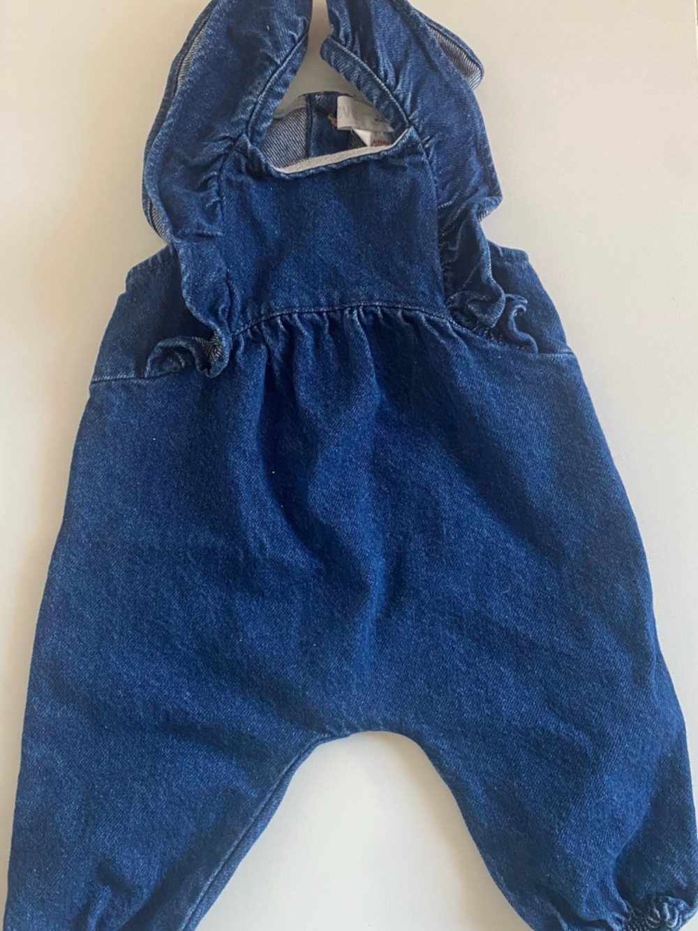 Blue Denim Overalls for Baby- Zara